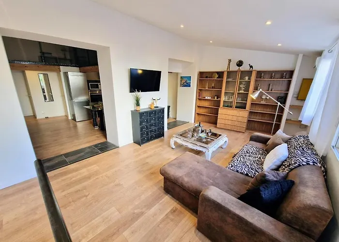 Apartamento Le Patio De Lisle, Superbe Rénové, Patio Arboré, Centre Historique Sète